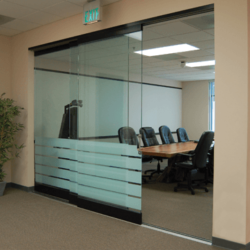 Beautiful Heavy Glass Sliding Doors