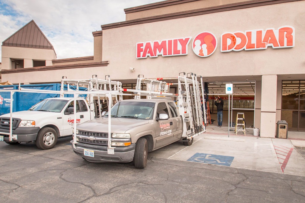 Family Dollar Brand New Commercial Storefront - Las Vegas, Nevada