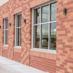 Commercial Glass & Aluminum Storefront - Peter Piper Pizza of Las Vegas, Nevada