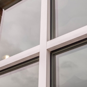 Close-up of Commercial GLass Storefront - Work by A Cutting Edge Glass and Mirror of Las Vegas, Nevada