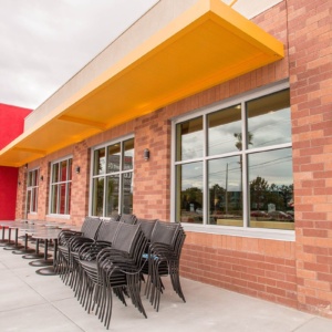 Front of Building Commercial Storefront Glass