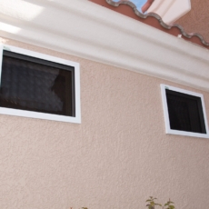 Finished Product Installation - Guarda Security Screen Installation
