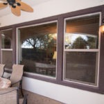 Before Guarda Security Screen Window Installation