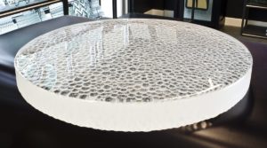 Caldera Glasstops - Bar Top, Table Top Glasstop Textured Glass