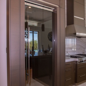 Custom Pantry Door - A Cutting Edge Glass and Mirror