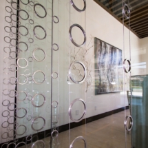 Custom Wine Cellar Suspended Rings