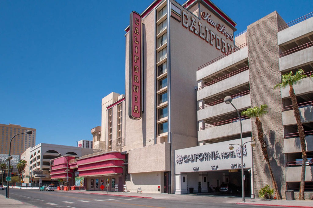 Hotel California Exterior - Photo by A Cutting Edge Glass and Mirror