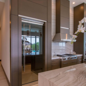 Glass Pantry Door - Sunwest Custom Home Glass