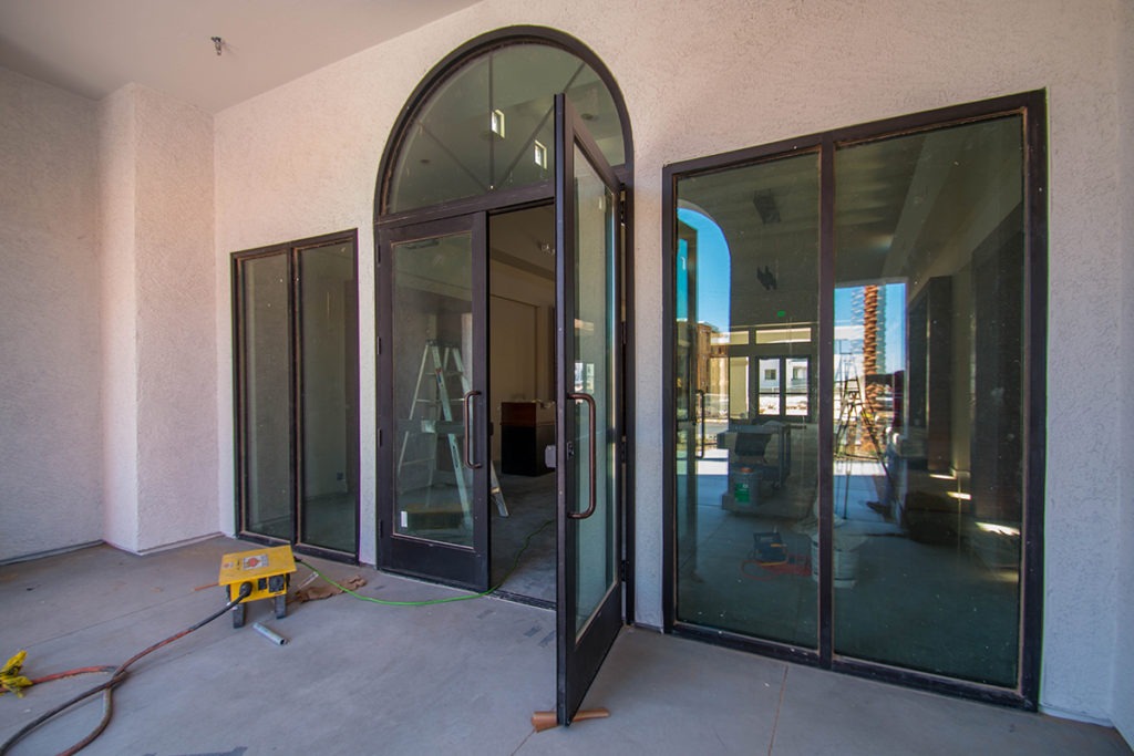 Front Entrance of Castile Apartments Clubhouse Henderson, Nevada