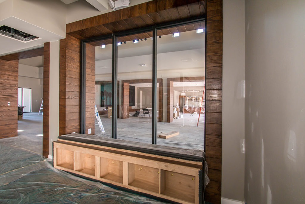 Interior Glass Windows at Castile Apartments