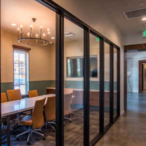 Interior Commercial Divider Glass