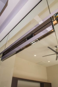 Heavy Glass Door Header - A Cutting Edge Glass and Mirror