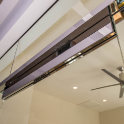 Heavy Glass Door Header - A Cutting Edge Glass and Mirror