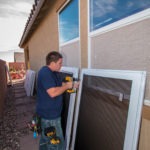 Preparing to Mount our Impact Resistant Security Products