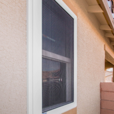 Security Screen Installation on Residential Home