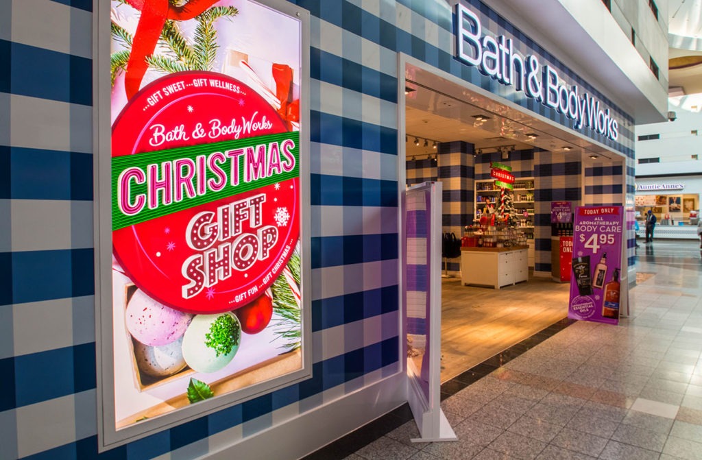 Storefront Commercial System of Bath & Body Works of Las Vegas, Nevada