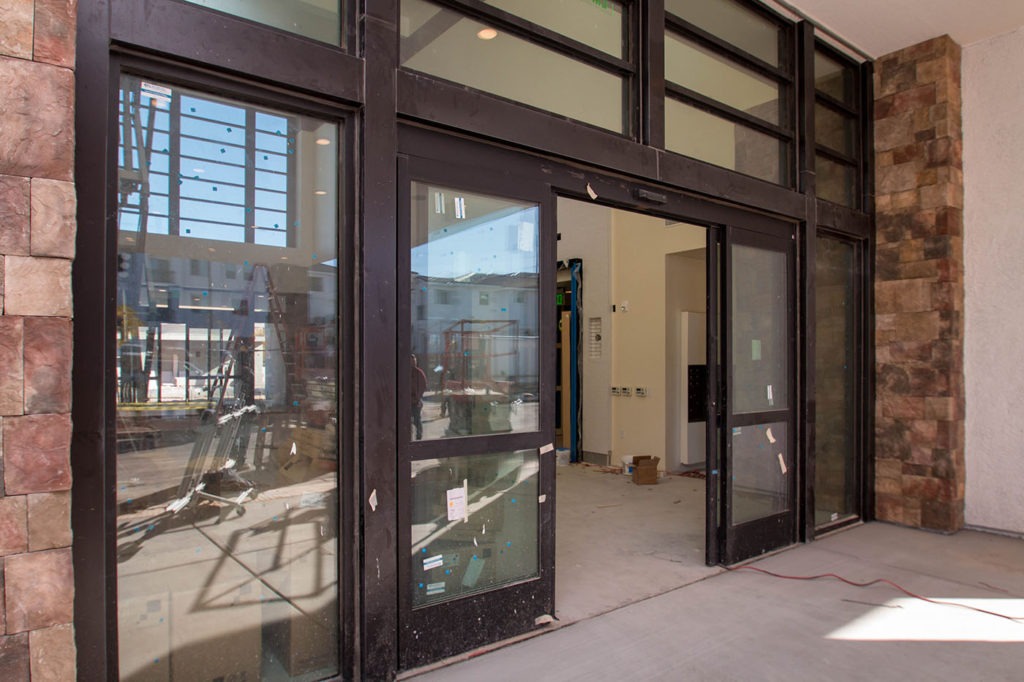 Commercial Glass Storefront System by A Cutting Edge Glass and Mirror of Las Vegas, Nevada