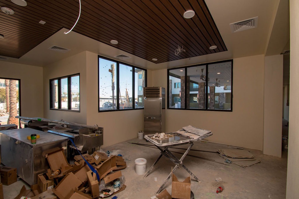 Interior Commercial Glass Window Systems - Cutting Edge & Mirror