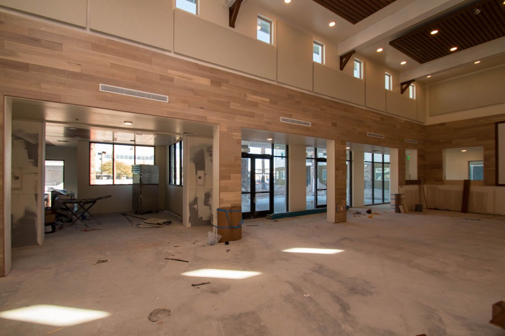 Interior Custom Commercial Glass - Castile Apartments of Henderson, Nevada