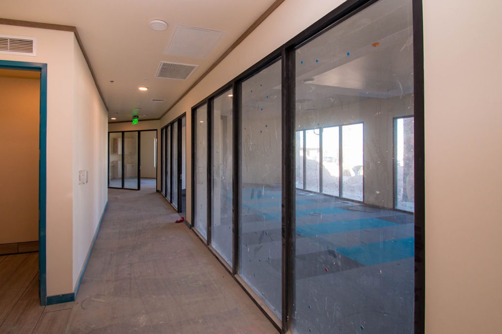 Quarter Inch Clear Tempered Glass System