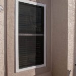 Custom Security Screens Installation Project