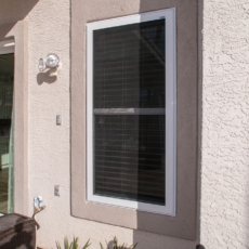 Custom Security Screens Installation Project