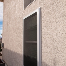 Custom Security Screens Installation Project