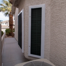 Custom Security Screens Installation Project
