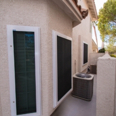 Custom Security Screens Installation Project