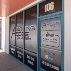 A Cutting Edge Glass and Mirror New Storefront