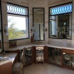 Beveled Billows Mirrors, Custom Cabinetry and Window Overlays