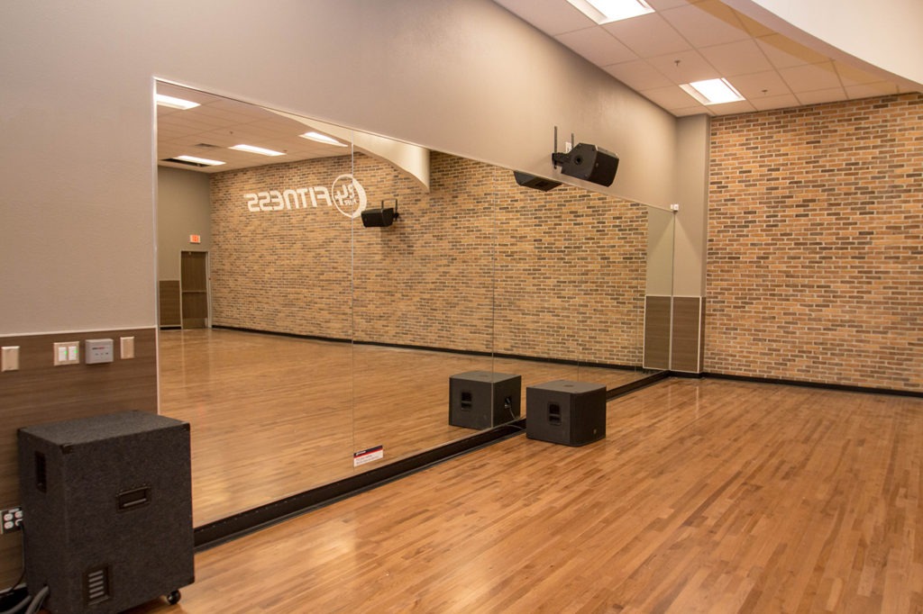 Studio Mirrors at East Tropicana 24 Fitness by A Cutting Edge Glass and Mirror
