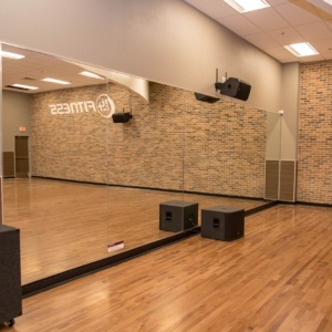 Studio Mirrors at East Tropicana 24 Fitness by A Cutting Edge Glass and Mirror