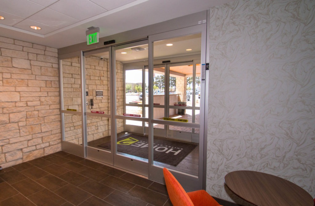 Home to Suites Automatic Sliding Door