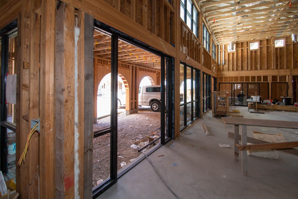Tropicana Senior Living Facility - During Construction - Commercial Glass by A Cutting Edge Glass and Mirror