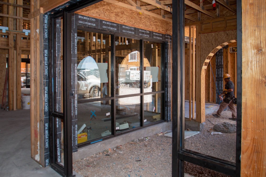 Tropicana Senior Living Facility - During Construction - Commercial Glass by A Cutting Edge Glass and Mirror