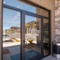 Building Entryway Storefront By A Cutting Edge Glass and Mirror