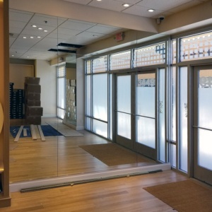 Commercial Wall Mirror Installation by A Cutting Edge Glass and Mirror
