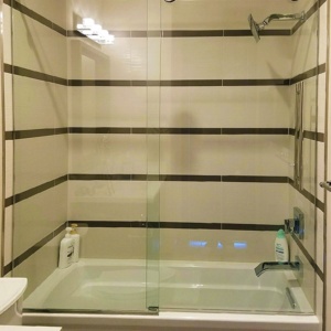 Shower Glass Sliding Barn Style Door
