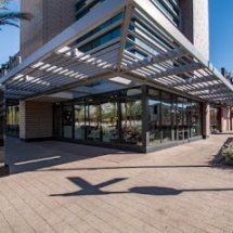 Southwest Corner of West Elm Commercial Storefront Inside Downtown Summerlin Mall