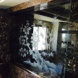 Painted glass