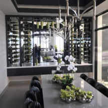 custom home wine room