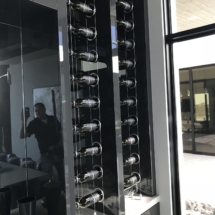custom home wine room