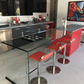 custom home bar tops