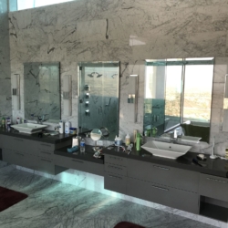 Custom made bevel mirrors