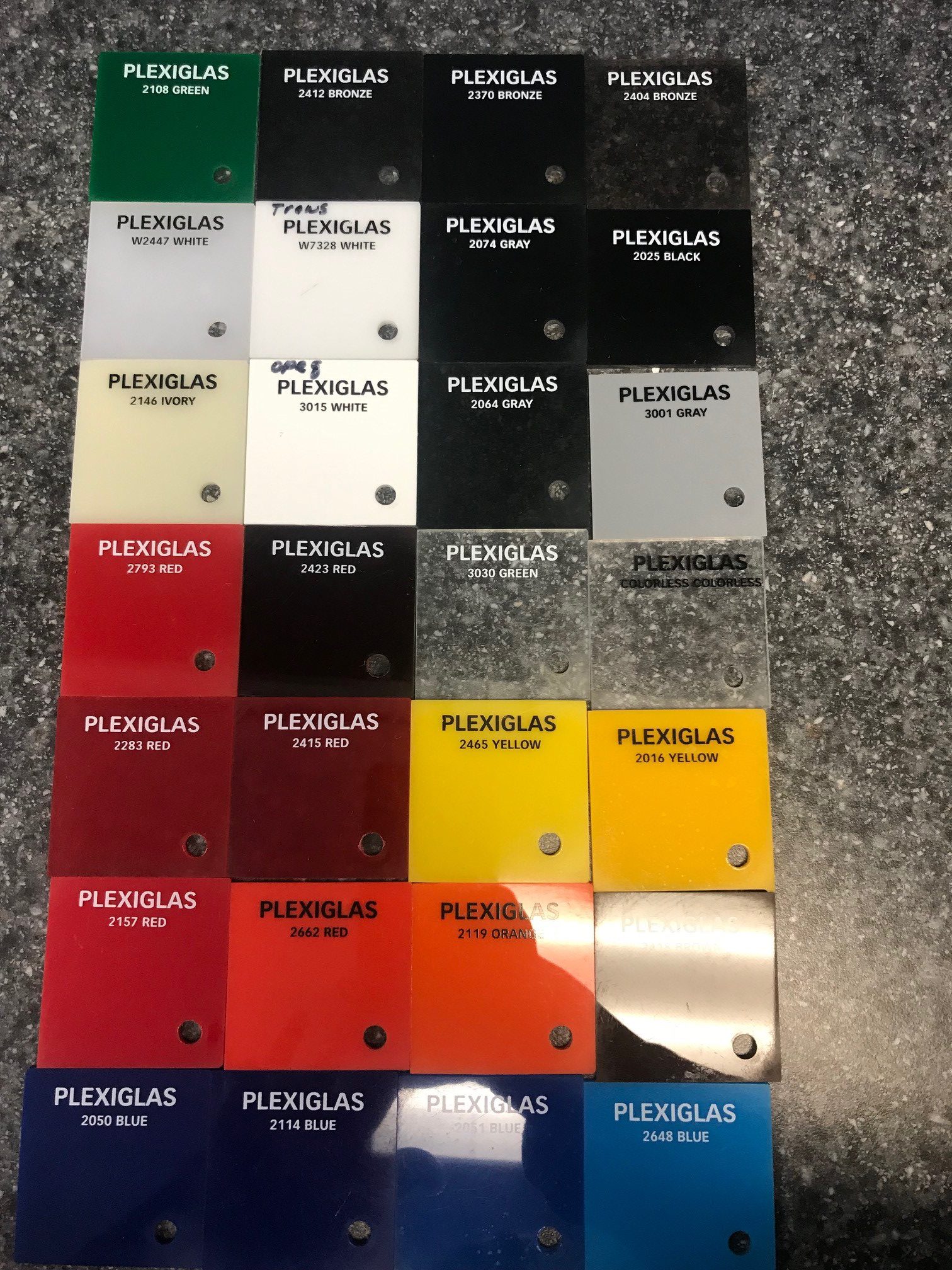 Plexi glass