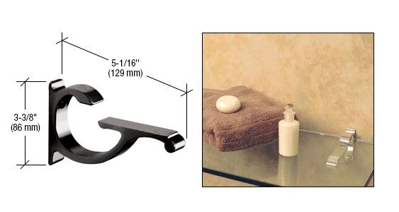 Designer Aluminum Shelf Brackets
