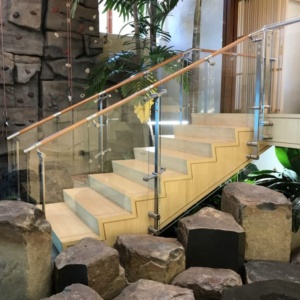 Staircase railing