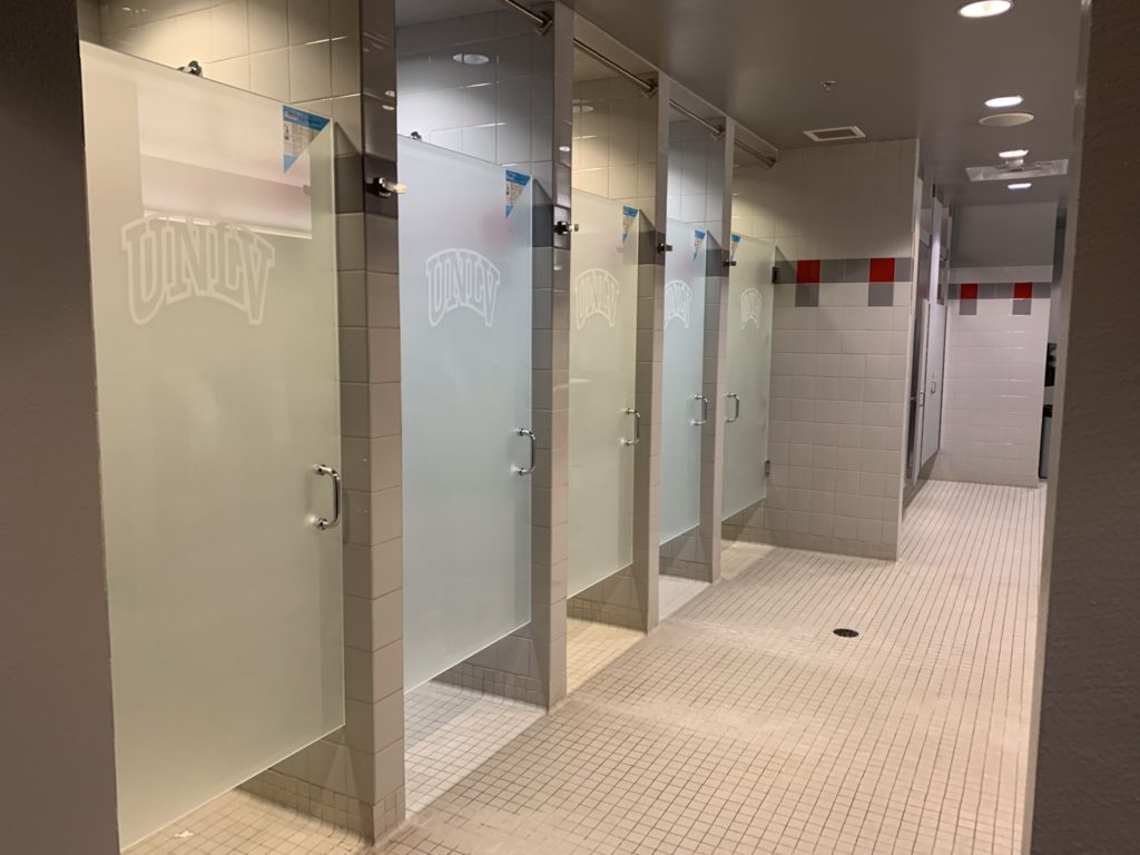 UNLV Showers