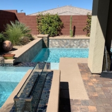 Fire pit Glass